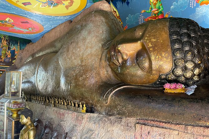 Phnom Kulen Waterfall and Banteay Srei Temple Tour from Siem Reap - Preah Dak and a quick food moment (nom ban chok country)