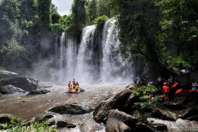 Phnom Kulen Waterfall National Park from Siem Reap - Mountaintop views and the reclining Buddha at Preah Ang Thom