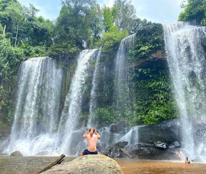 Phnom Kulen Waterfall & the Sacred 1000 Lingas (with Lunch) - Kulen Waterfall: Swimming Time, Quieter Spots, and Safety Tips