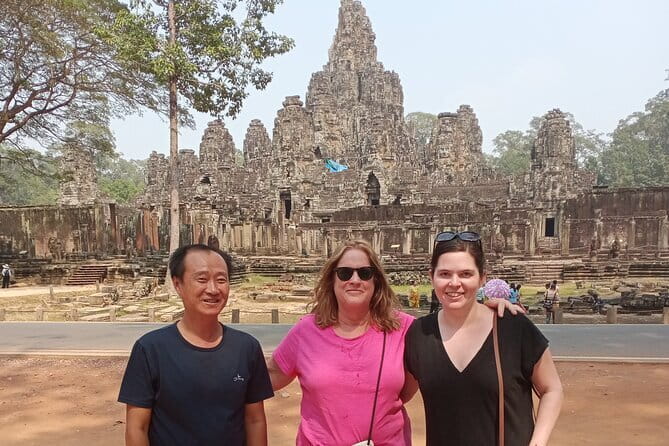 Private 2 Days To Major Angkor Temples From Sunrise To Sunset - Day 1: Angkor Wat sunrise, Angkor Thom faces, Ta Prohm jungle stone