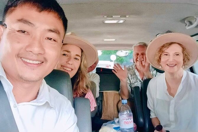 Private Taxi Siem Reap to Sihanoukville English Speaking Driver - What the car feels like: air-con, luggage space, and bottled water