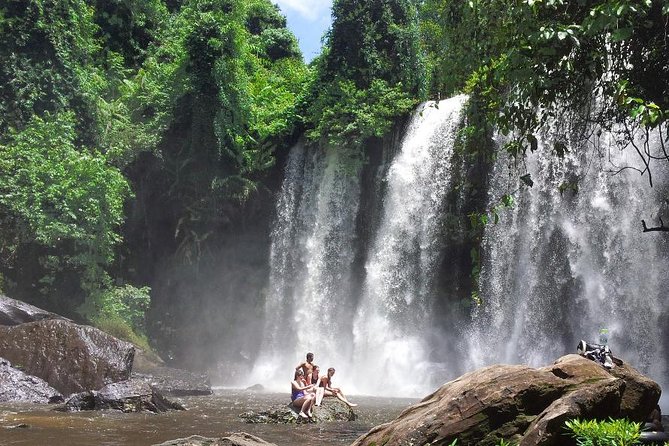 Private Vehicle - Kulen Waterfall and 1000 Lingas - The Drive Up and Back: Village Life and a Scenic Top View