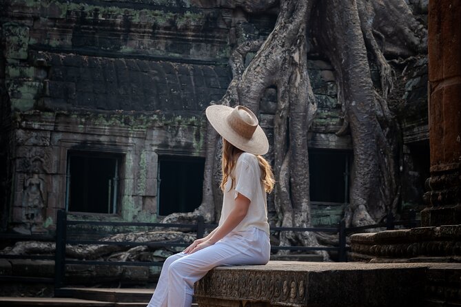 Professional Photo Shoot in Angkor Archaeological Park, Siem Reap - Ta Prohm: dramatic framing without losing your day
