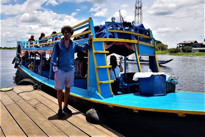 Scenic Boat Journey from Siem Reap to Battambang - Tonle Sap Lake Views and Sangke River Life From the Water