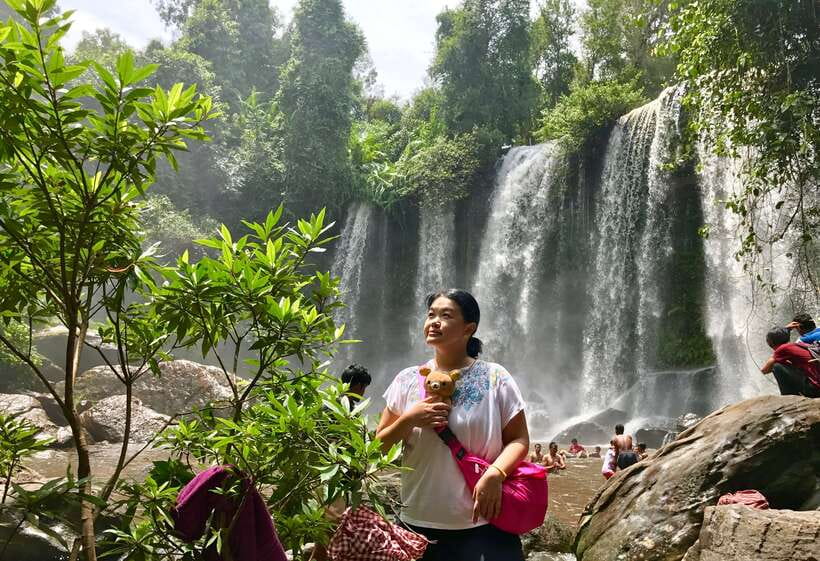 Shared tour: Kulen Mountain & Waterfalls - Small group - The Waterfalls and the River of 1000 Shiva Lingas