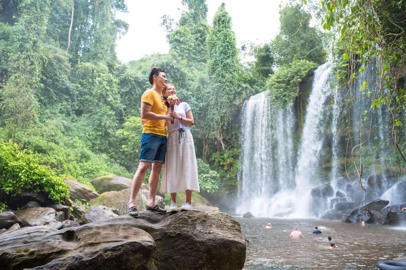 Shared tour: Kulen Mountain & Waterfalls - Small group - The Largest Local Market Stop in Siem Reap