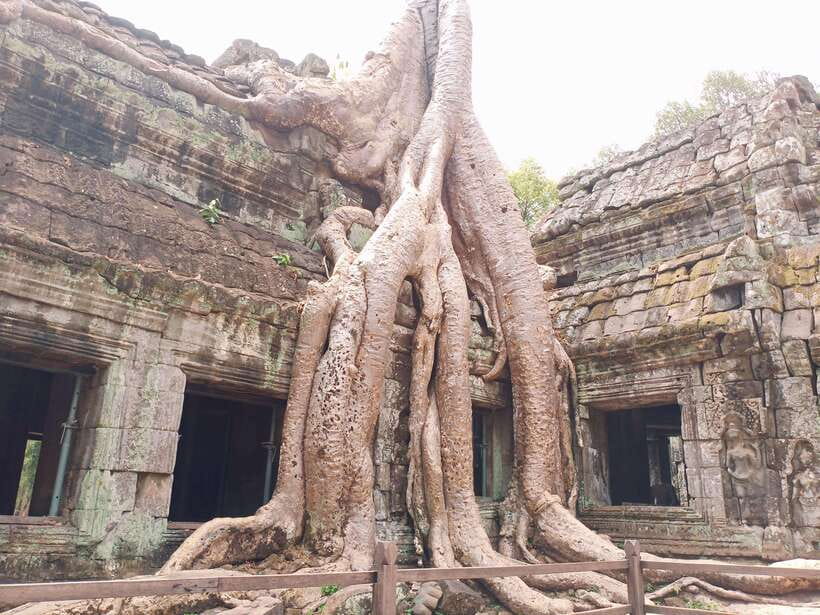 Sharing Trip to Angkor Temple with sunset - Tonle Om Gate to Bayon: faces, gates, and getting your bearings