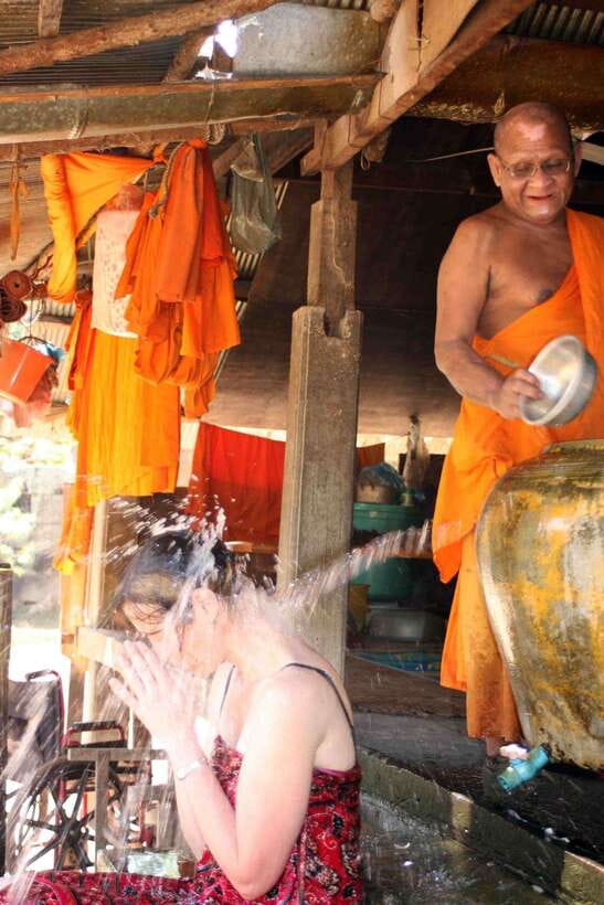 Siem Reap: 1-Hour Cambodian Buddhist Water Blessing - The pre-ceremony game plan, what you do at the pagoda