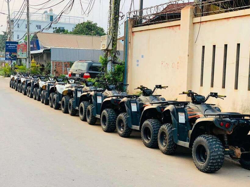 Siem Reap: 4-Hour Countryside Quad Bike Tour - Buddhist Monastery Stop: A Calm Pause from Fast Motion