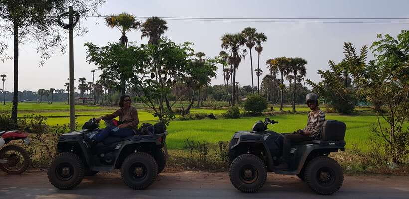 Siem Reap: 4-Hour Countryside Quad Bike Tour - Local Market Stop and Leather Carving: Watching Craft Up Close