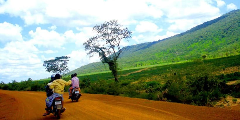 Siem Reap: 6-Hour Easy Rider Motorbike Tour - The Countryside Stretch: Red Clay Roads, Rice Fields, and Village Life