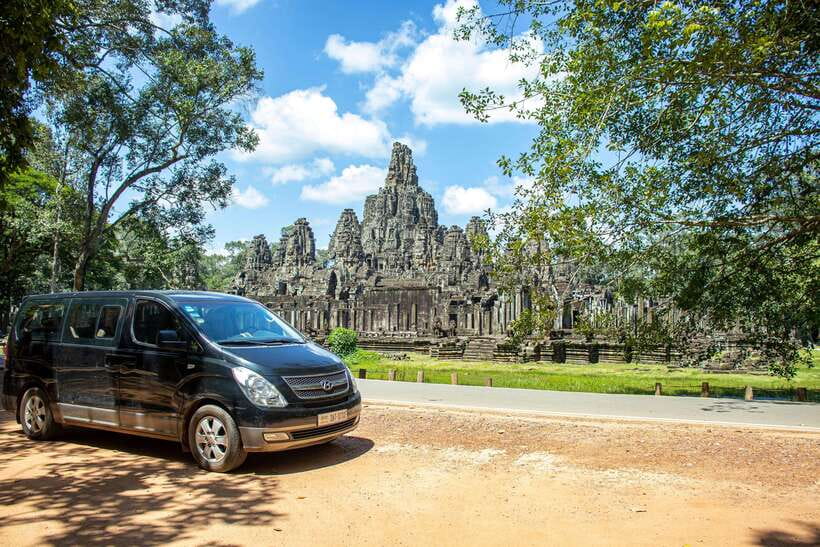Siem Reap: Angkor Sunrise Private Tour - World Heritage Site - Private van pickup in Siem Reap, comfort matters before the temples