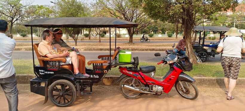 Siem Reap: Angkor Temples Tour by a Private Tuk Tuk - Entering Angkor Thom Through the South Gate