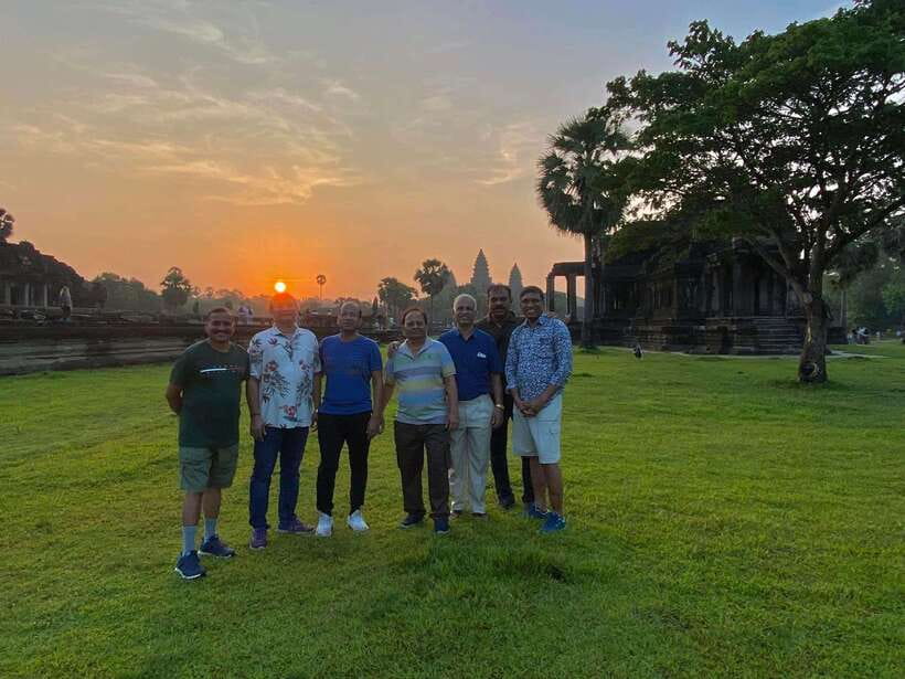 Siem Reap: Angkor Wat: Small-Group Sunrise or Sunset Tour - Getting There from Siem Reap: Pickup, AC Comfort, and Pacing