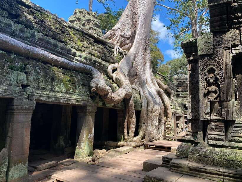 Siem Reap: Angkor Wat Sunrise and Full-Day Sightseeing Tour - Ta Prohm and the Tomb Raider factor, with fewer bottlenecks