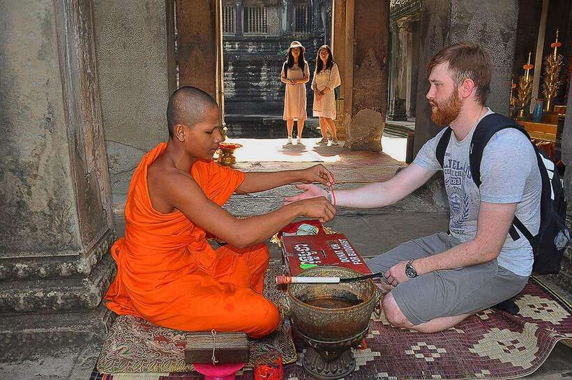 Siem Reap Cambodian Buddhist Water Blessing and Local Market - Key things to know before you go