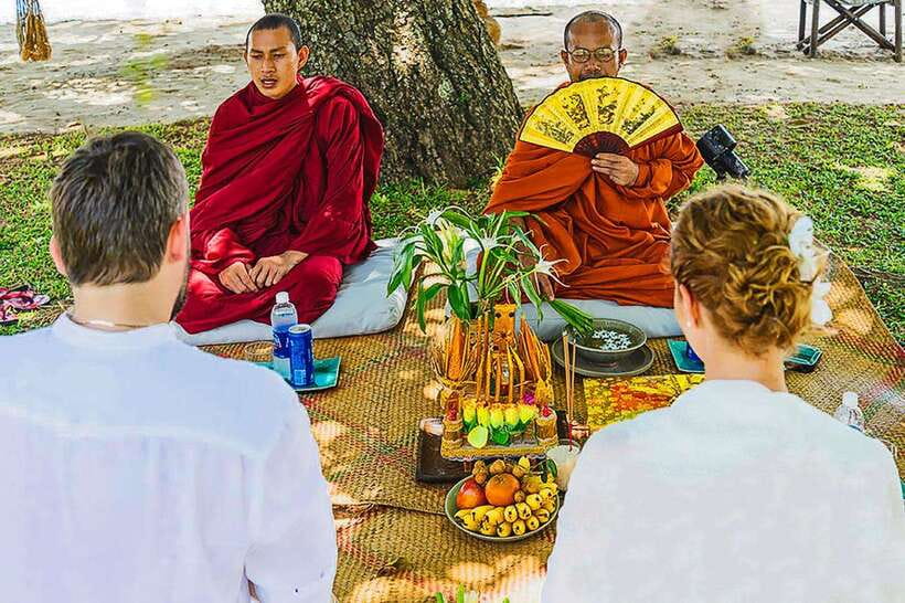 Siem Reap Cambodian Buddhist Water Blessing and Local Market - A 2-hour water blessing and market stop that feels both sacred and practical