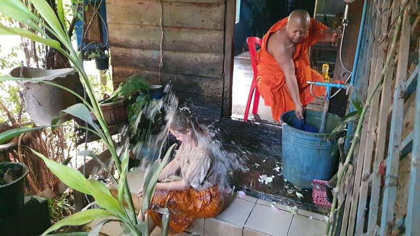 Siem Reap Cambodian Buddhist Water Blessing and Local Market - Wat Athvear Temple and the cultural lessons you actually use