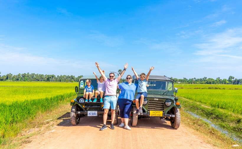 Siem Reap: Countryside Jeep Tour / SUV Car Available - Siem Reap Countryside by Army Jeep: the 5-hour rhythm