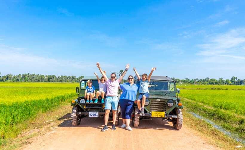 Siem Reap: Countryside Jeep Tour / SUV Car Available - Local restaurant food tasting and West Baray photos