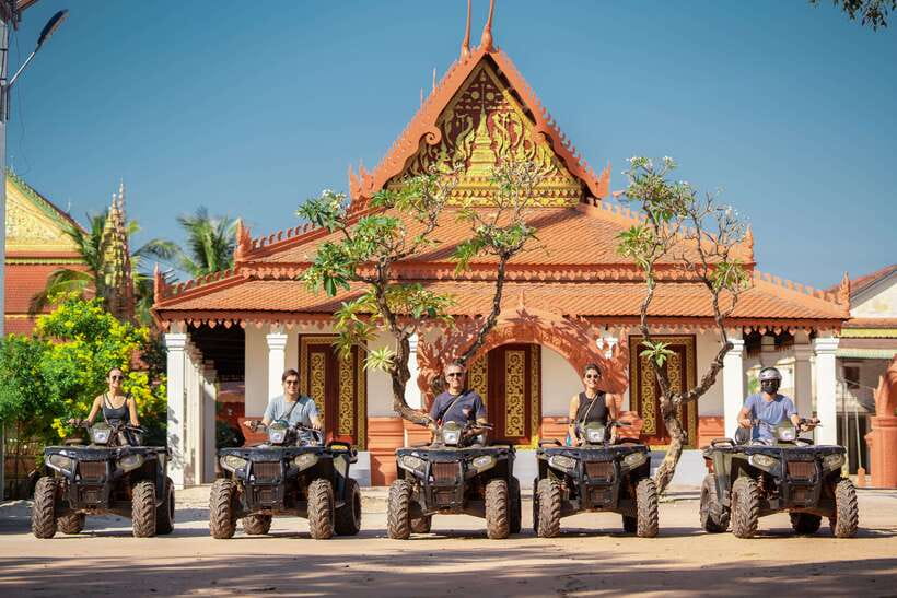Siem Reap: Countryside Quad Bike Sunset Adventure - The Baitang Siem Reap sunset stop and what’s included