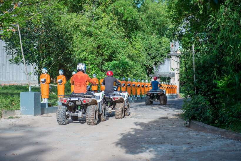 Siem Reap: Countryside Quad Bike Sunset Adventure - The mud wash, refreshing drink, and heading back to your hotel