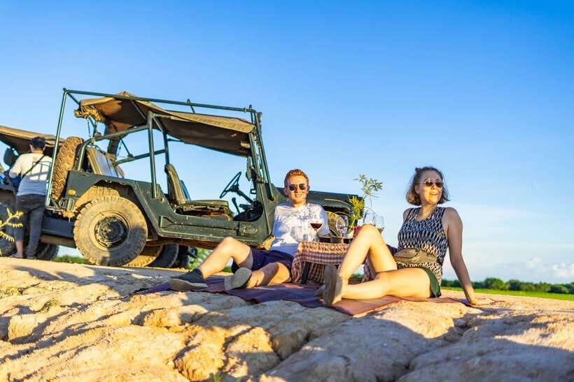Siem Reap: Countryside Sunset Jeep Tour / SUV Available - Chreav Market stop, where you feel the local day