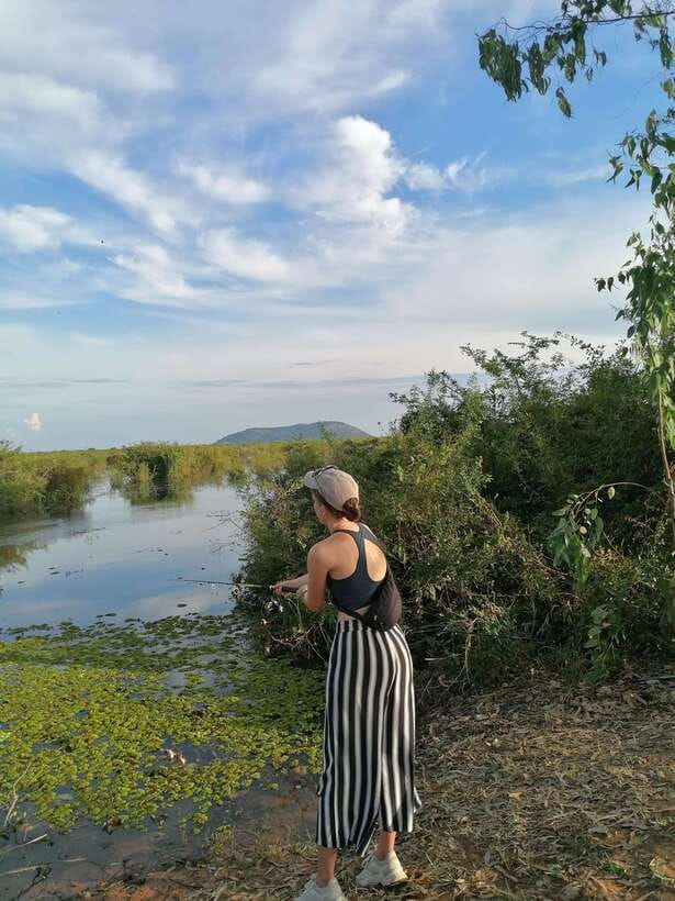 Siem Reap: Fishing in the rice fields, in the villages of Siem Reap - Lunch in a nearby village: refuel and reset between fishing sessions