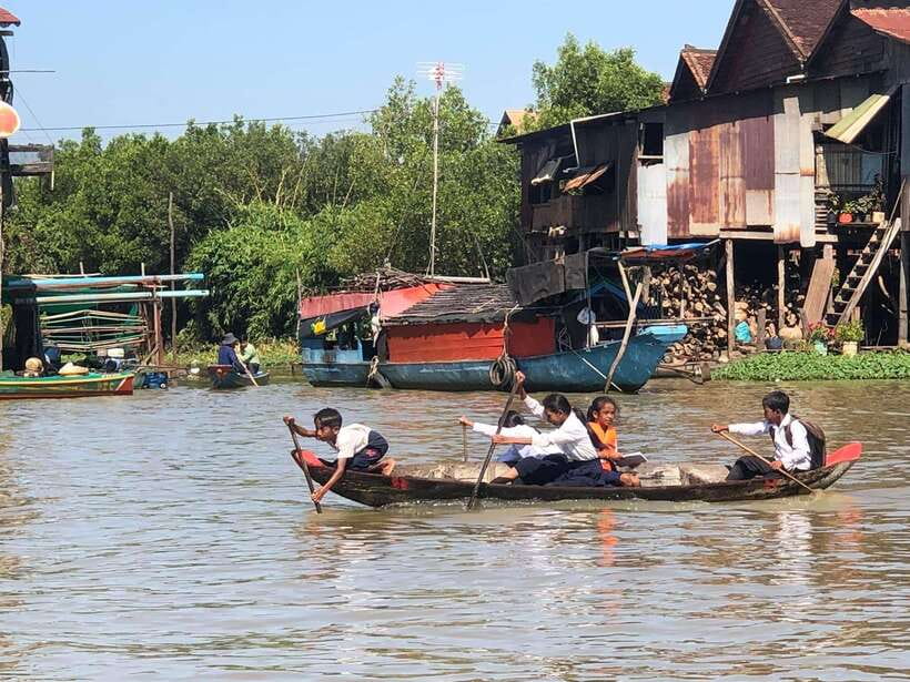 Siem Reap Floating Village Kampong Phluk Sunset with Boat - First Look at Kampong Phluk: Guided Time Plus Free-Walk Energy