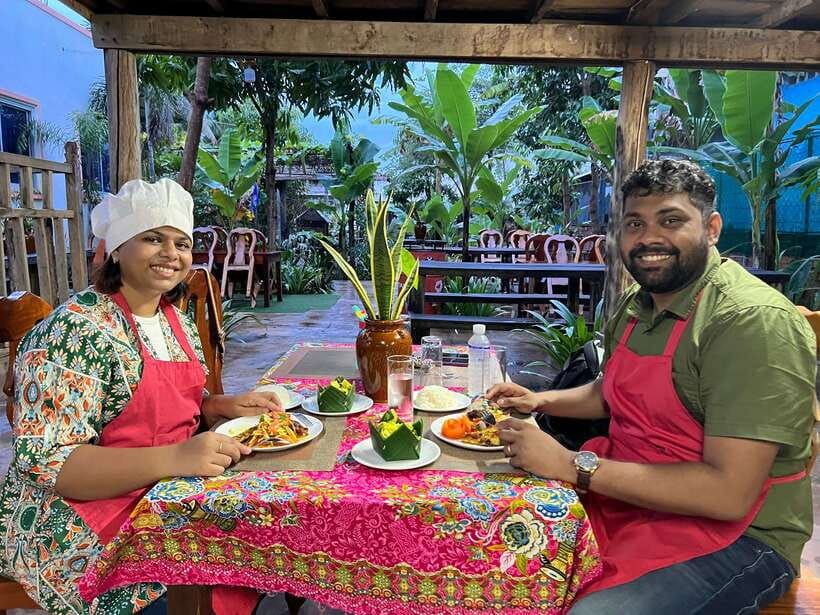Siem Reap: Guided Day Trip to Local Village & Cooking Class - The 4-Course Meal and a Walk Through Local Life
