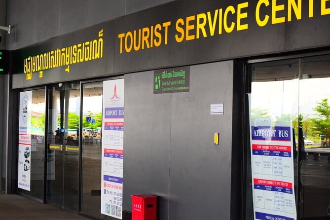 Siem Reap International Airport Shared Shuttle Bus Transfer - Pickup and drop-off: where you go, and where you end up
