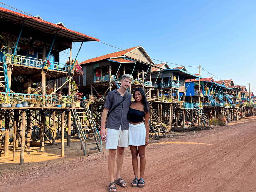 Siem Reap: Kampong Phluk and Tonle Sap Sunset Boat Cruise - Tonle Sap sunset cruise: where timing and weather really matter