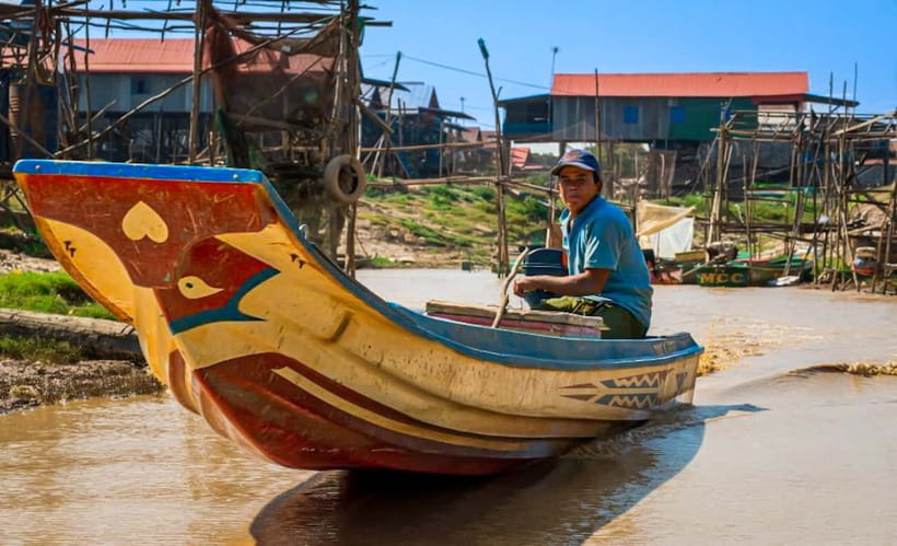 Siem Reap: Kampong Phluk Floating Village Tour with Boat - Optional floating forest canoe ($5), when it makes sense