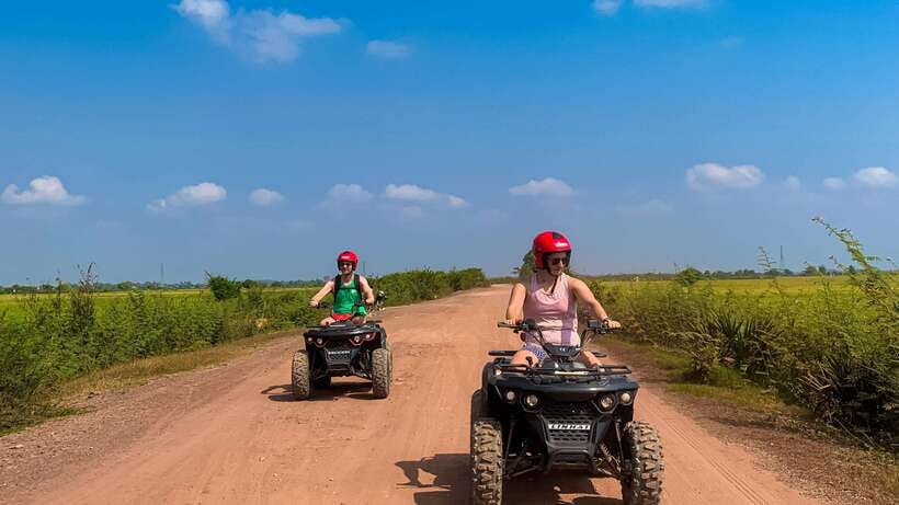 Siem Reap: Khmer Village and Fish Farm ATV Tour - Fish farm stop: wildlife, pond life, and a different kind of Cambodia