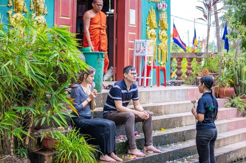 Siem Reap: Khmer Water Blessing by Monk and Lotus Farm Visit - Key points