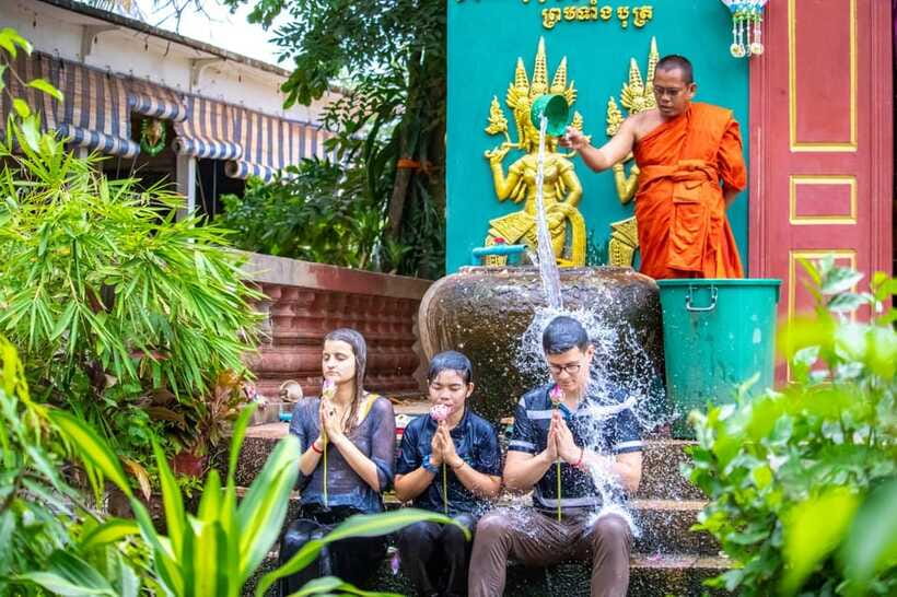 Siem Reap: Khmer Water Blessing by Monk and Lotus Farm Visit - A Sacred Siem Reap Blessing You Can Actually Dress For