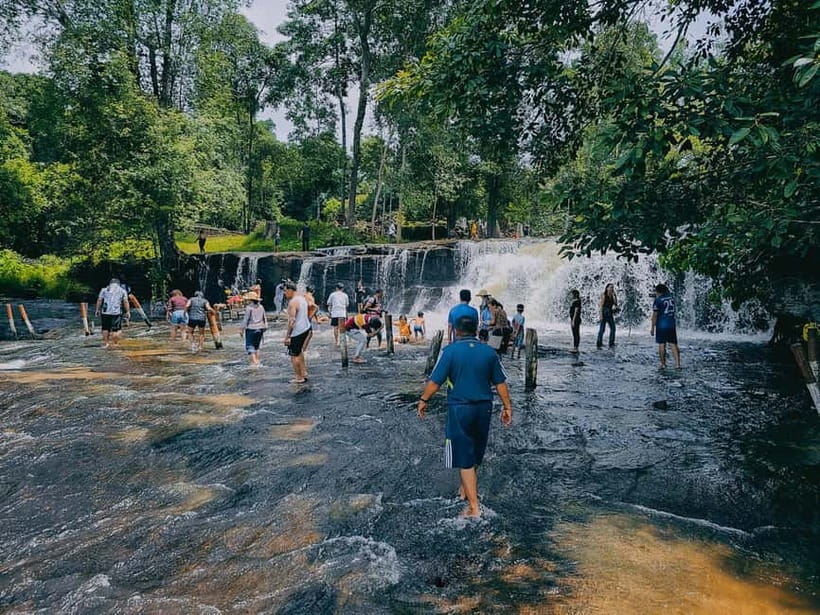 Siem Reap: Kulen Mountain, Beng Mealea, and Kampong Phluk - Kulen Mountain first: tickets, Preh Dak villages, and Palm Sugar Village