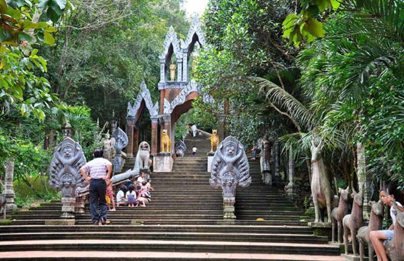 Siem Reap: Kulen Waterfall by Private Tour - Phnom Kulen Hilltop Temples And The Reclining Buddha: The Sacred Climb