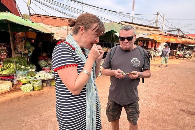 Siem Reap: Morning Bike Tours with Local Market & Lunch - Buddhist Temple Blessing: A Quiet Moment, Handled Respectfully