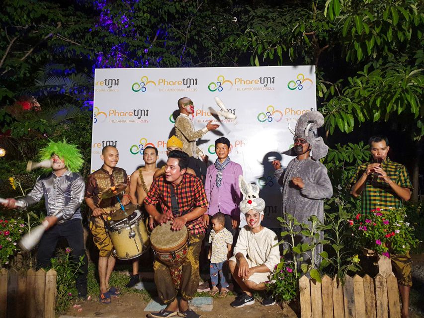 Siem Reap: Phare, the Cambodian Circus Show Tickets - Backstage Tour Options: When Insider Tickets Change Everything