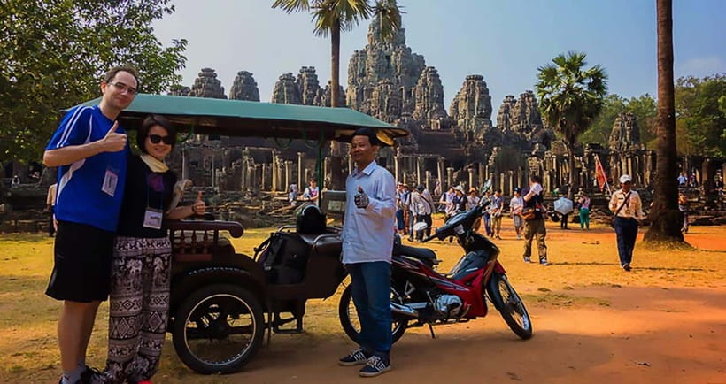 Siem Reap : Private Tuk-Tuk Tour of the Magnificent Temples. - Terrace of the Elephants: A 300-Meter Moment Linked to Jayavarman VII