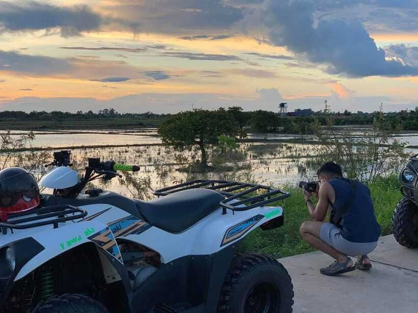 Siem Reap Quad Bike Countryside Tour - The sunset over paddy fields: your photo hour, plus how to time it