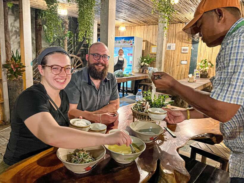 Siem Reap: Small Group Street Food Tour with Tuk-Tuk Ride - Pickup timing, tuk tuk logistics, and small-group comfort