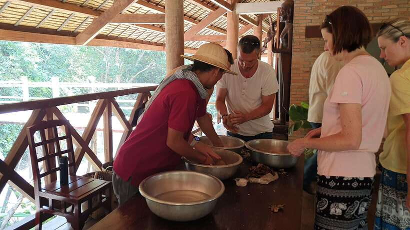 Siem Reap: Small Group Tour of Kulen Elephant Forest - Mud Bath and River Time, Then a Traditional Khmer Meal