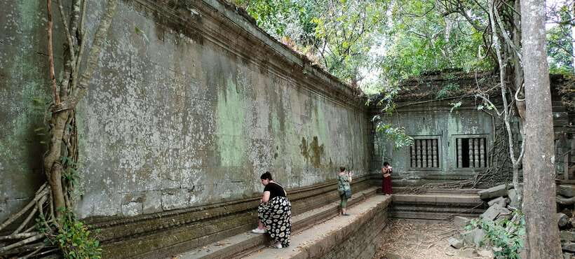 Siem Reap Tour Guide: Angkor Wat Sunrise Tour & Beng Mealea - Ta Prohm: tree roots and that movie-famous scale