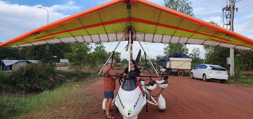 Sky Venture Microlight Siem Reap - Transfers, English support, and the small-group feel