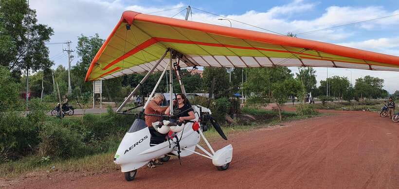 Sky Venture Microlight Siem Reap - What to bring so the flight feels comfortable