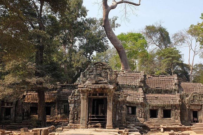 Sunrise Tour of Angkor Temples from Siem Reap - Angkor Thom City transit and Bayon Temple: the route that strings it together