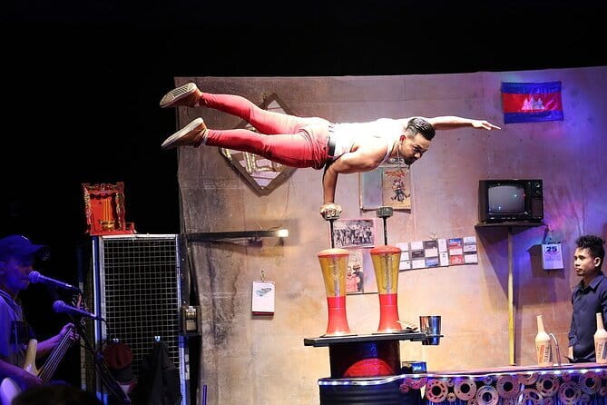 The Cambodian Circus Show and Pub Street Night Market - Getting there and getting home, tuk tuk or car, and your Seat C ticket