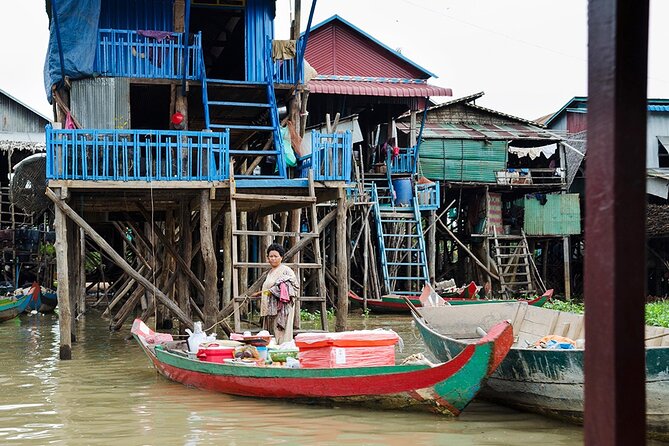Tonle Sap Lake & Kampong Khleang Village Day Tour - Kompong Khleang village: homes on stilts and daily routines